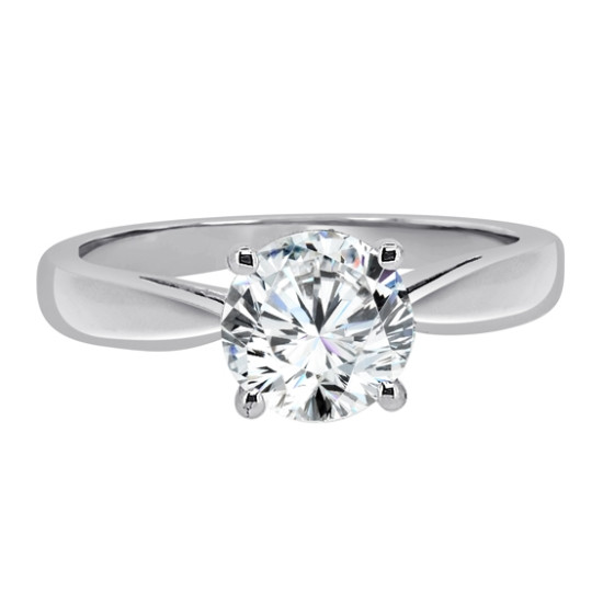 Diamond Rings Classic 1 Carat Engagement Ring orkely07 Mamiya Diamonds